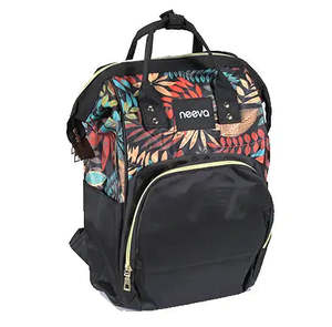 Neeva Nappy Bag Backpack FLORAL BLACK