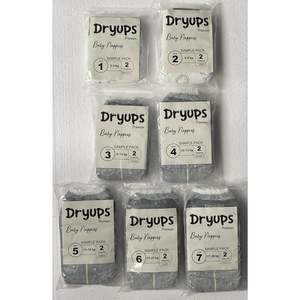 Autumn Sale: Sample Pack - Dryups Premium Nappies (2pcs)
