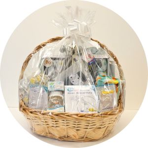 Best Sellers: Baby Shower Gift Basket - White **(Mt Wellington Store Only Special)**