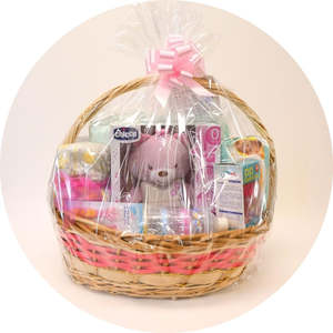 Best Sellers: Baby Shower Gift Basket - Pink **(Mt Wellington Store Only Special)**