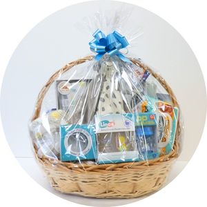 Baby Shower Gift Basket - Blue **(Mt Wellington Store Only Special)**