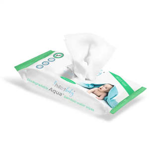 All Nappies More: Purely Baby Aqua + Biodegradable Bamboo Water Wipes