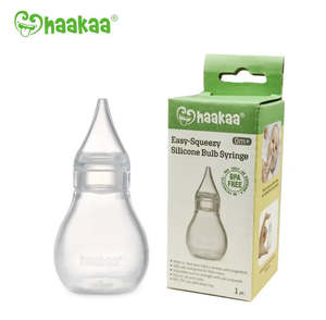 All Bath: Haakaa Easy-Squeezy Silicone Bulb Syringe (0m+)