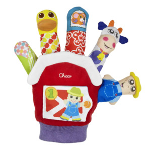 Chicco Baby Farmyard Animal Finger Puppet Glove