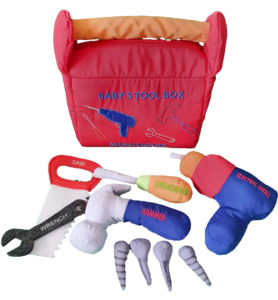 Jollybaby Baby's Tool Box - RED