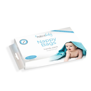 Purely Baby Nappy Bags - Pack of 50 bags