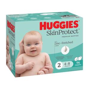 All Huggies Nappies: Huggies SkinProtect Premium Nappies Size 2 Jumbo 96 Pack