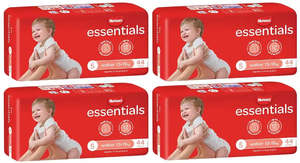 All Huggies Nappies: Huggies Essentials Value Box - Size 5 (13-18 kg) 176 Nappies
