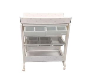 All Nursery: SKEP Change Table with Bath Tub - Zebra