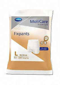 Pads Pant Liners: MoliCare® Premium Fixpants Short Leg Five Piece Pack (Large)