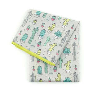 Bumkins: Bumkins Waterproof Splat Mat - Cacti *CLEARANCE*