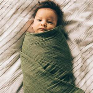 Little Unicorn Single COTTON Muslin Swaddle *CLEARANCE*