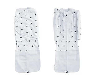 Swaddles Blankets: Mum2Mum SUMMER DreamSwaddle BLACK CROSS