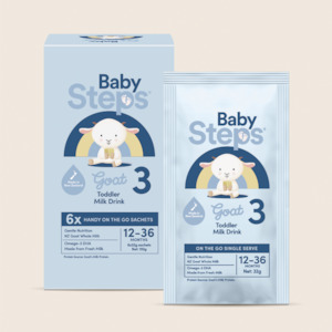 goat milk: Stage 3 Sachet Box of 6