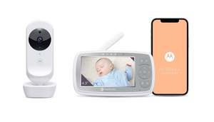 Sale: MOTOROLA VM44 CONNECT 4.3" Wi-Fi Video Baby Monitor