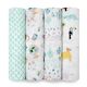 aden + anais around the world 4 pack classic swaddles