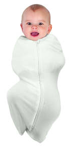 Swaddles Baby Studio: Baby Studio Swaddlepouch Small 0-3 months IVORY