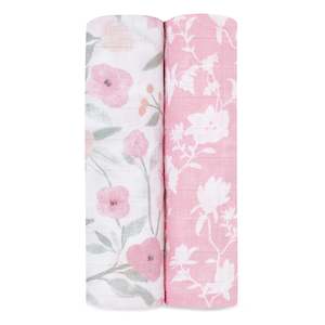 Sleeping Sleeptime: aden + anais ma fleur 2-pk swaddle