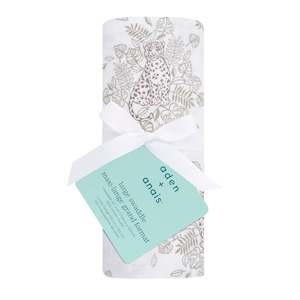 aden+anais jungle jaguars classic single swaddle