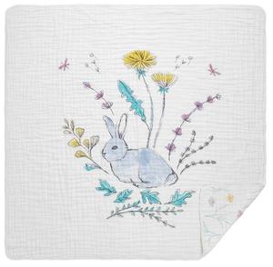Blankets Aden Anais: aden + anais forest fantasy rabbit classic muslin dream blanket