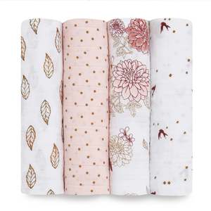 Blankets: aden + anais Dahlias 4 pack classic swaddles