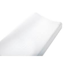 bedding: Aden + Anais - Changing Pad Cover - White