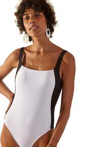 One Piece Aruba White and Black