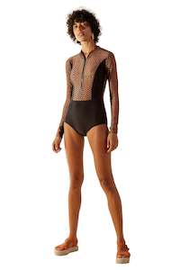 Long Sleeve Swimsuits New Zealand: One Piece - Long Sleeve Surf