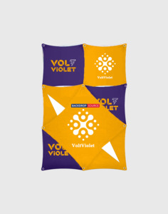 Pop Up Banner Displays: 2 x 3 - Pop Up GeoMetrix Grid Display