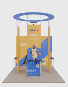 Portable Exhibit Display 3m x 3m- Model 40