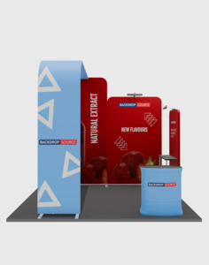 Portable Exhibit Display 3m x 3m - Model 15