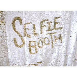 Mermaid Sequin Backdrops: Gold and White Mermaid Sequin Backdrops