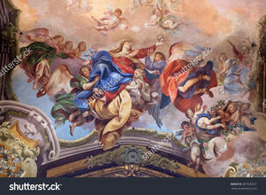 Church Backgrounds: Bologna Church Assumption of Mary Backdrop