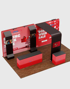 Portable Exhibit Display 6m x 3m - Model 20