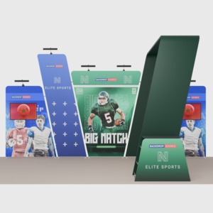 Portable Exhibit Display 6m x 3m - Model 16