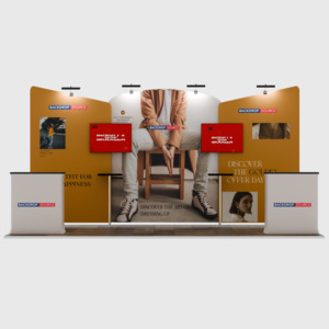 Portable Exhibit Display 6m x 3m - Model 8