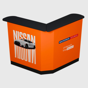 Custom Printed Counters Displays: Griffin Trade Show Podium