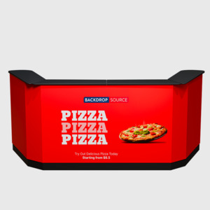 Custom Printed Counters Displays: Griffin Modular Reception Stand