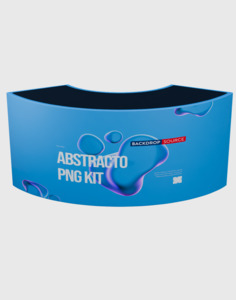 Custom Printed Counters Displays: Trade Show Reception Desk