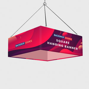 Hanging Banners Displays: Sky Tube Square Hanging Banner