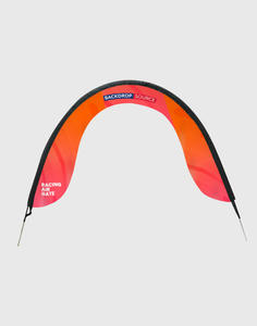 Flag Banner Printing: Racing Air Gate