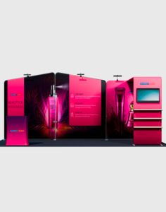 Portable Exhibit Display 3m x 6m - Model 18