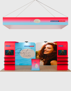 Portable Exhibit Display 3m x 6m - Model 15