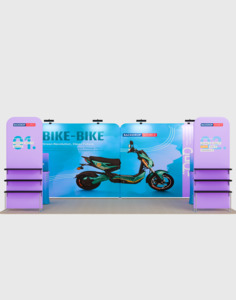 Portable Exhibit Display 3m x 6m - Model 14