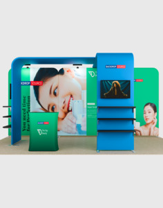 Portable Exhibit Display 3m x 6m - Model 11