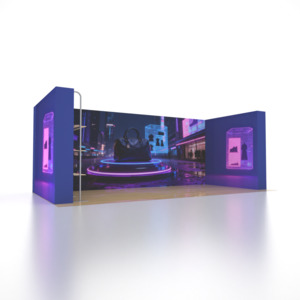 Portable Exhibit Display 3m x 6m - Model 20