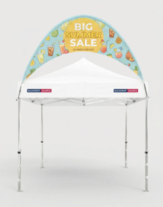 Curved Outdoor Billboard Banner (only billboard)