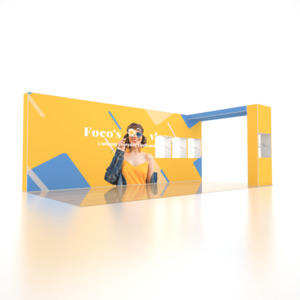 Modular Displays For Exhibitions Booth: SEG Pro Popup Booth – Model 7 (6m x 3m)
