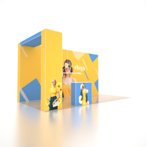 Modular Displays For Exhibitions Booth: SEG Pro Popup Booth – Model 6 (6m x 3m)