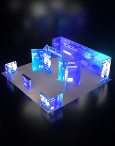 Seg Led Backlit Display Kit: SEG Modular Lightbox Display Kit - Model 18